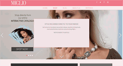 Desktop Screenshot of miglio.com